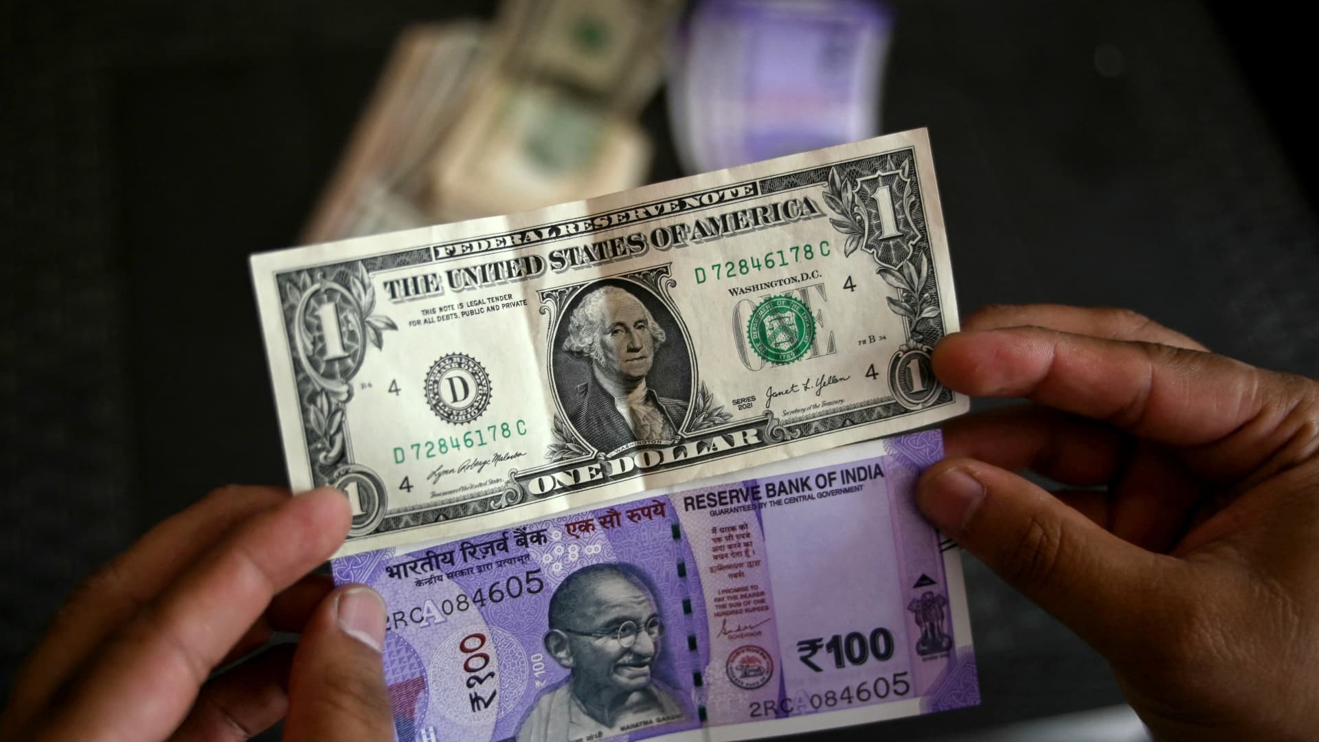India's Rupee Faces Path Toward 100 Per Dollar as RBI Interventions Offer Only Temporary Respite
